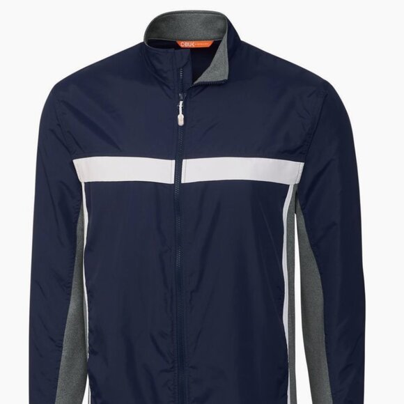 Mens' Cutter and Buck Navy/White Green Bay Packers Swish Jacket NWT: XXXL - Picture 2 of 6